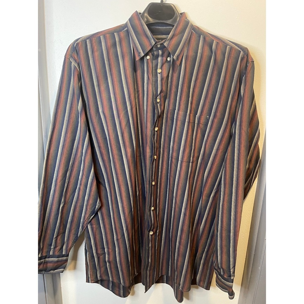 Biscayne Bay Mens Casual Button Up Shirt Size XLT